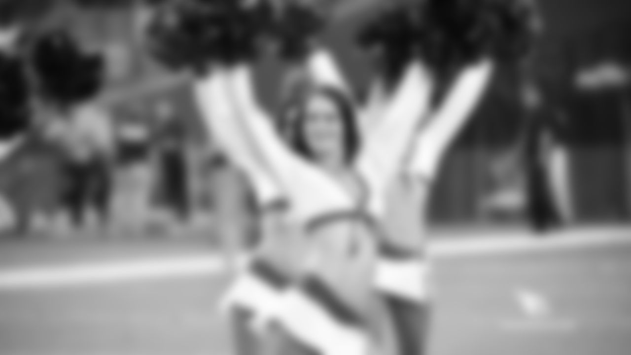 Images of Cardinals cheerleader Shae from the 2018 season