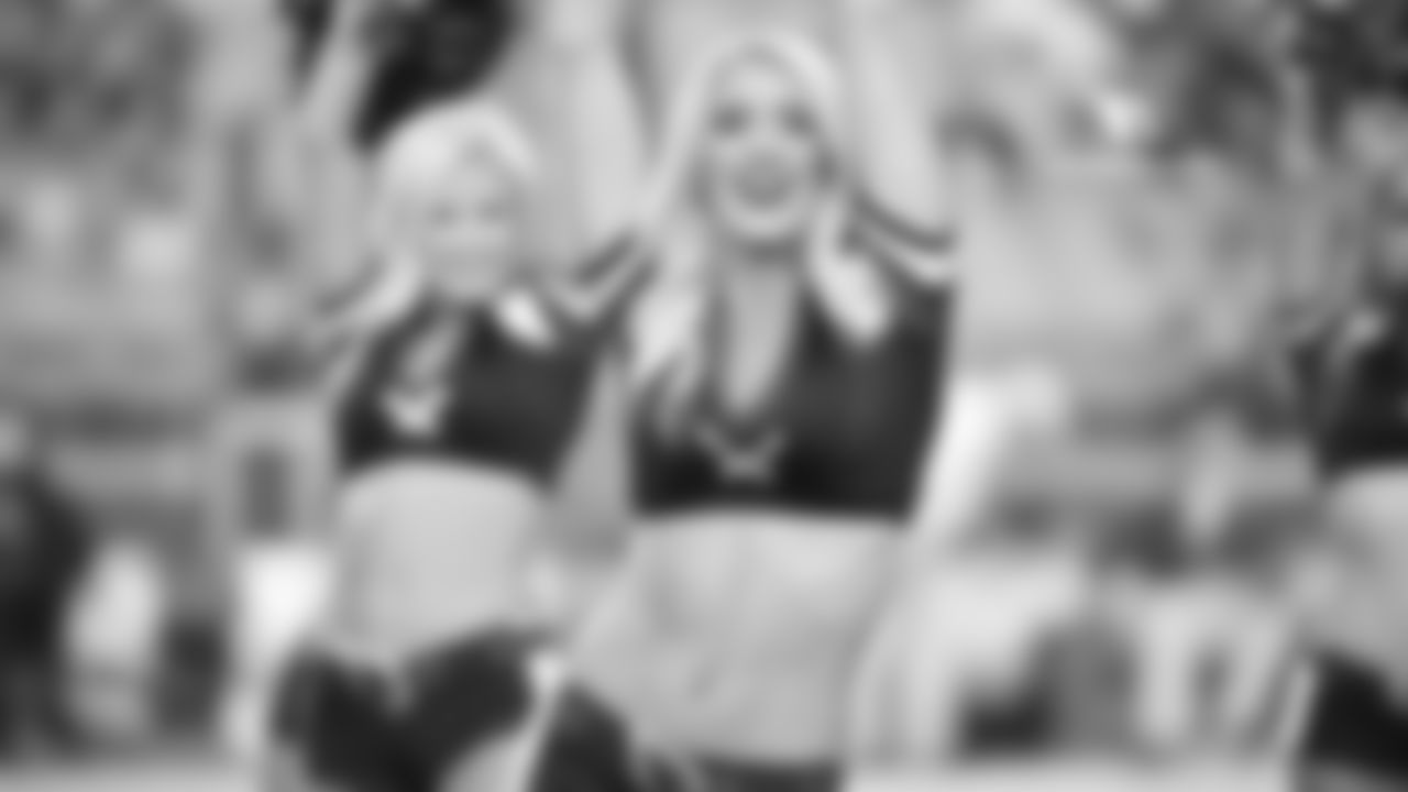 Images of Cardinals cheerleader Ashley from the 2018 season