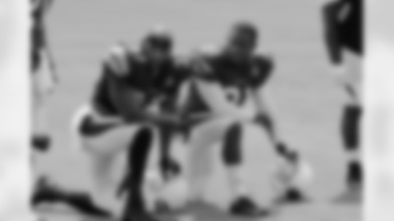 S Yeremiah Bell (left) and CB Justin Bethel