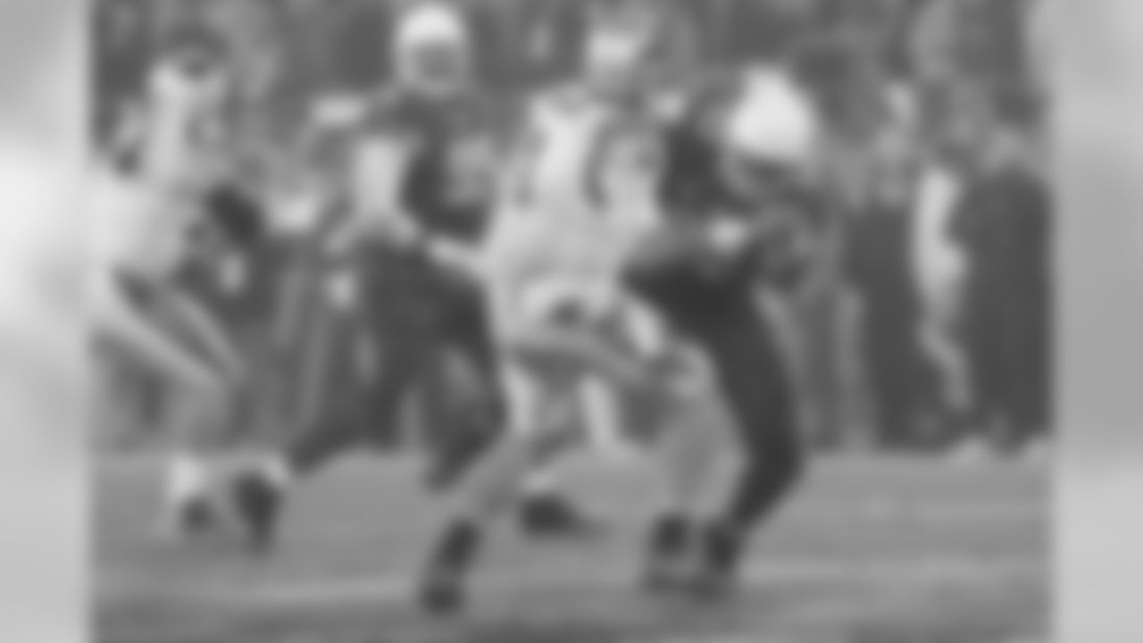 Campbell pressures Cam Newton in the 2015 NFC Championship game