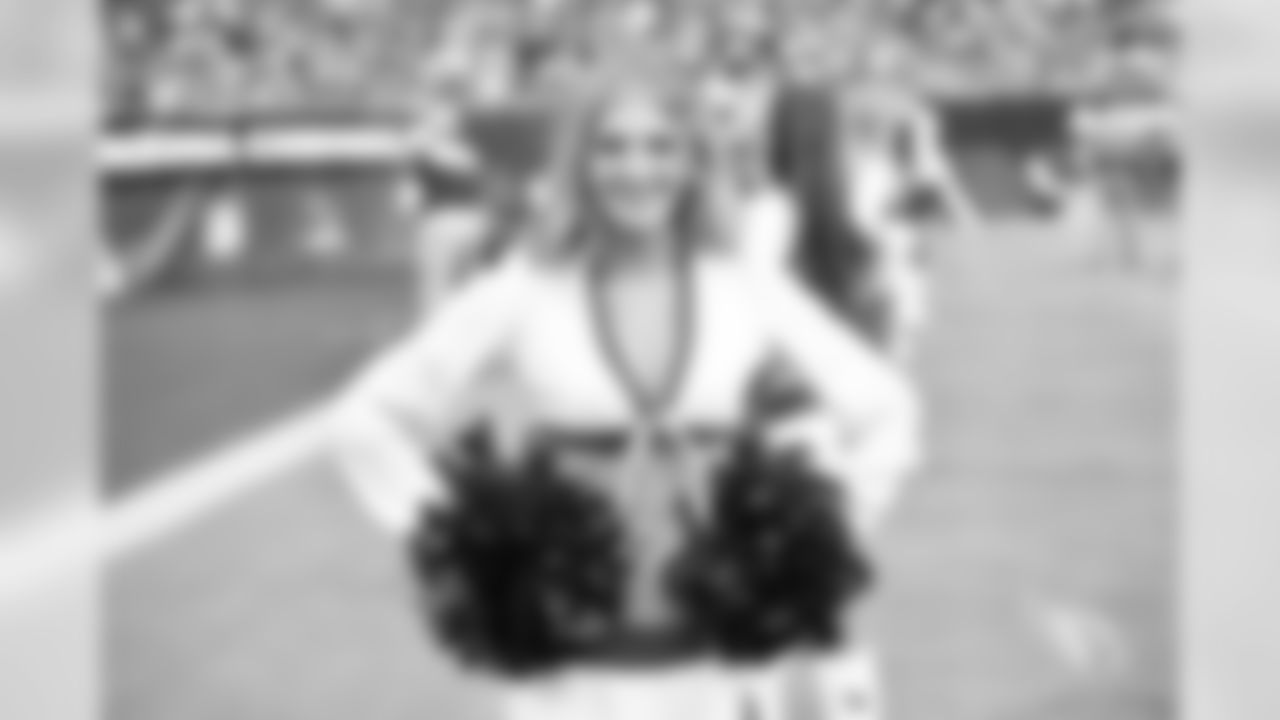 Images of the Cardinals cheerleaders from halftime and other moments at the home opener