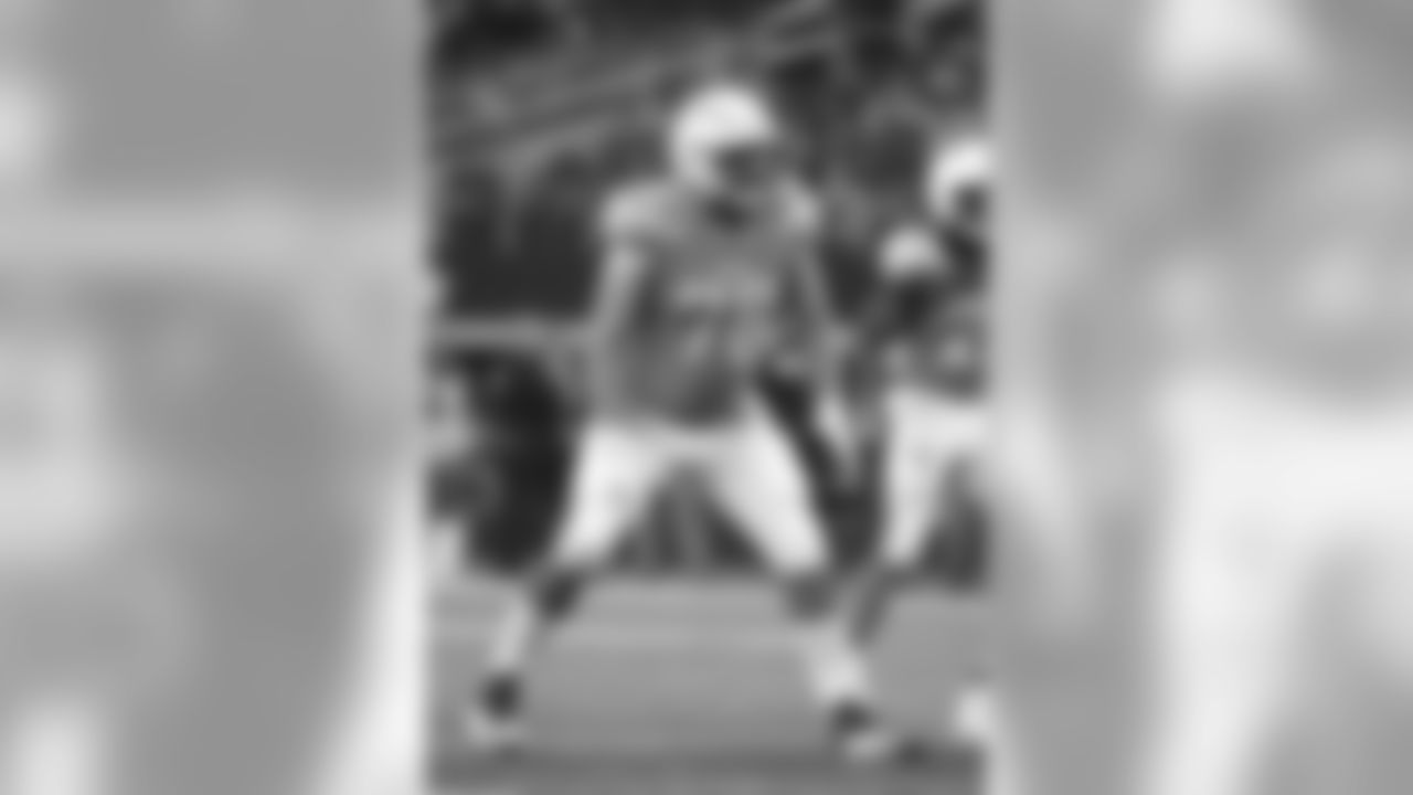 Los Angeles Chargers offensive tackle Michael Schofield