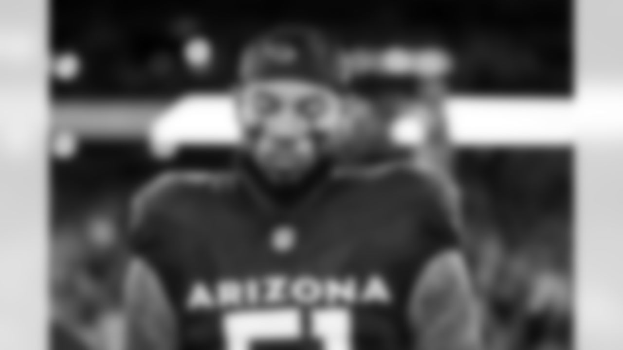 Arizona Cardinals linebacker Josh Woods (51) during the 2023 preseason game between the Arizona Cardinals and the Denver Broncos on Friday, Aug 11, 2023 in Glendale, AZ.