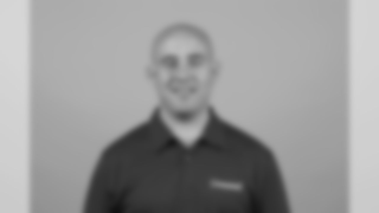 Defensive quality control coach Alonso Escalante