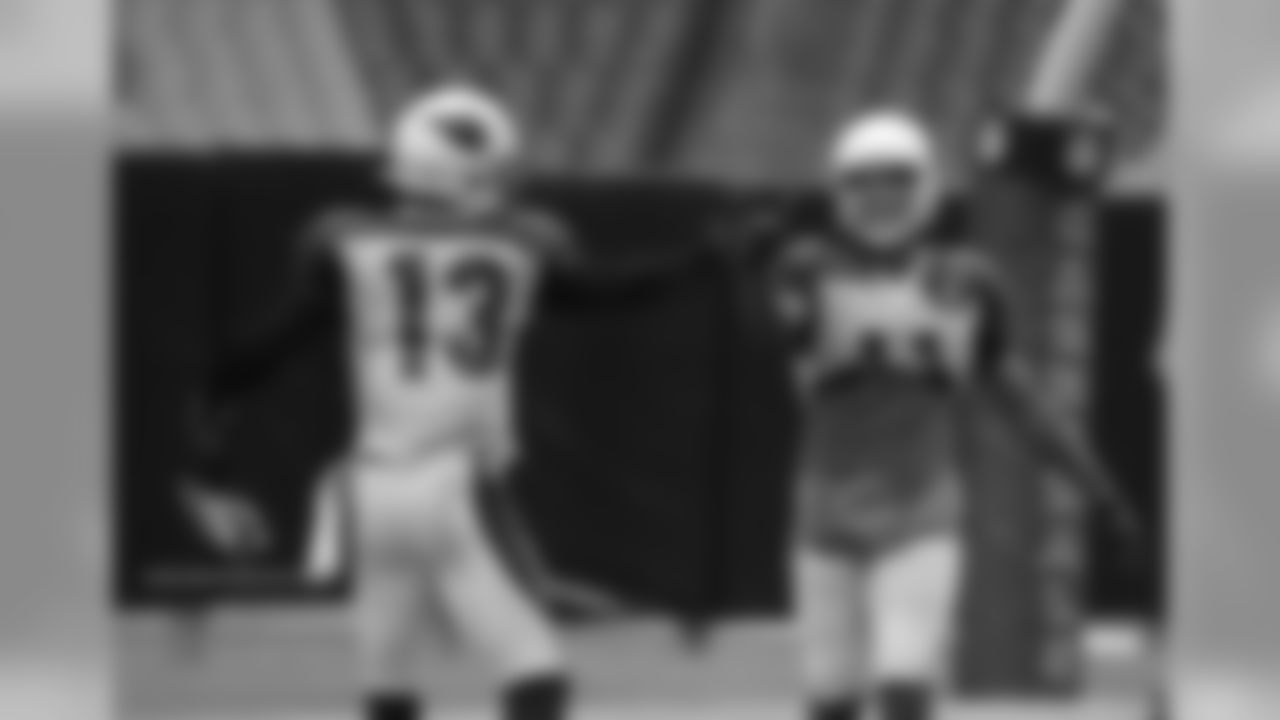 WRs Jaron Brown and Larry Fitzgerald