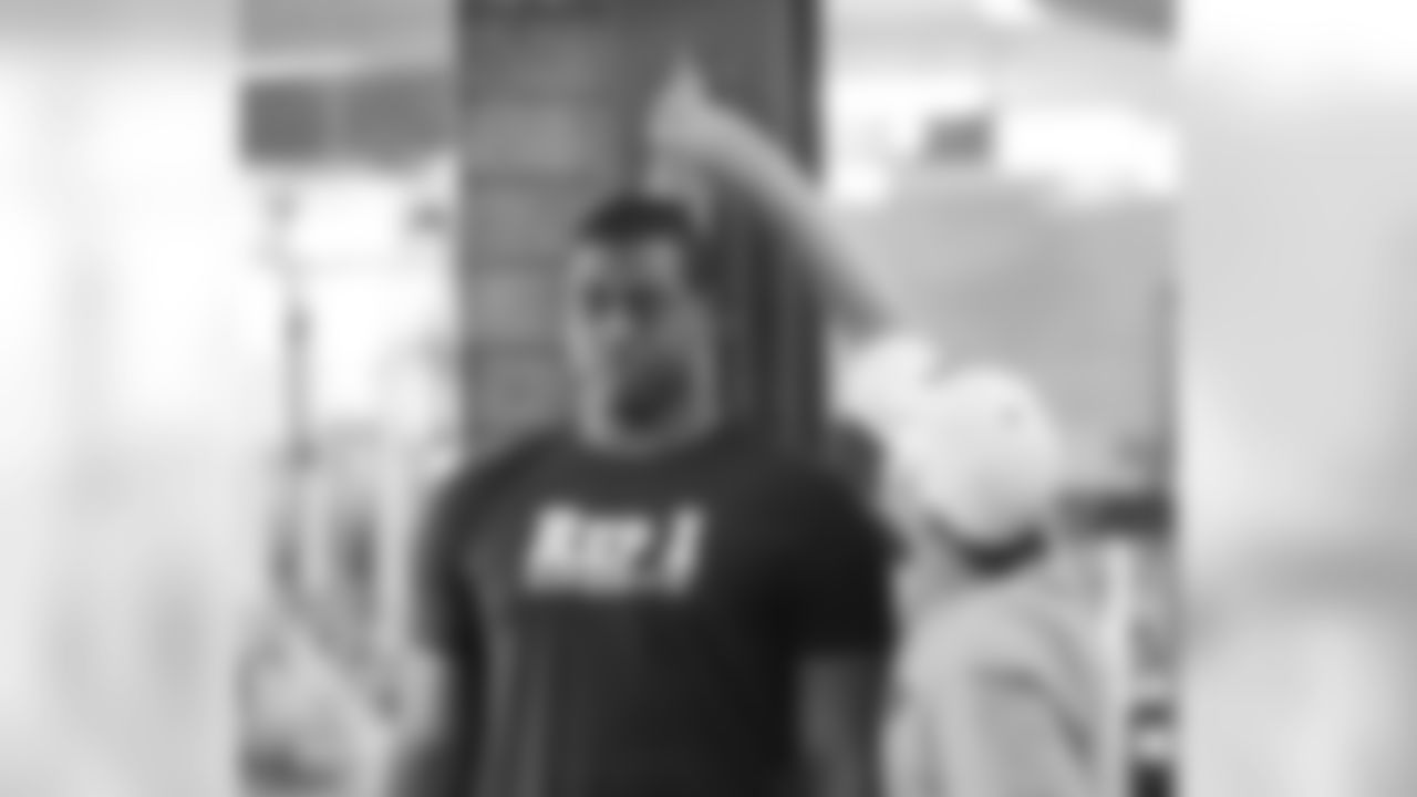 DE Kareem Martin is measured