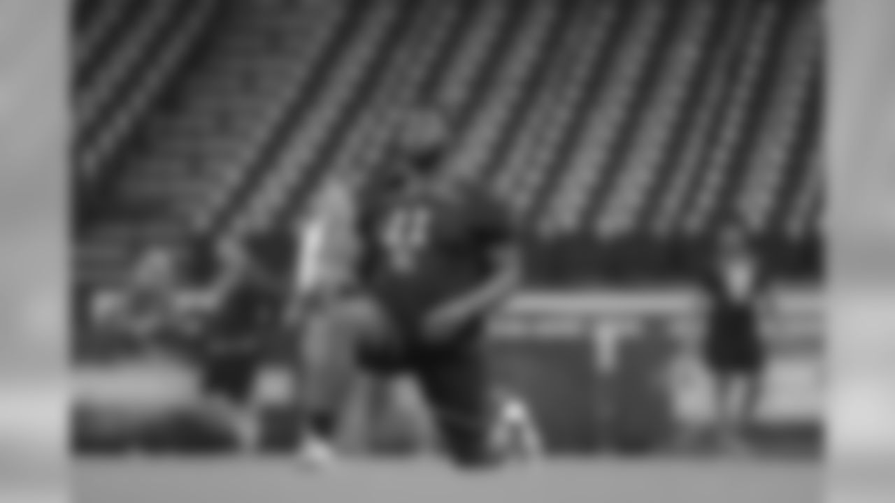 Charlotte offensive lineman Nate Davis