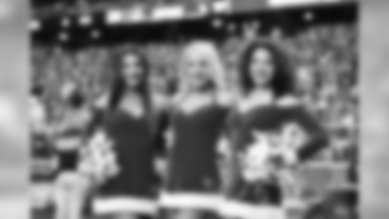Images of Cardinals cheerleader Melody during the 2019 season