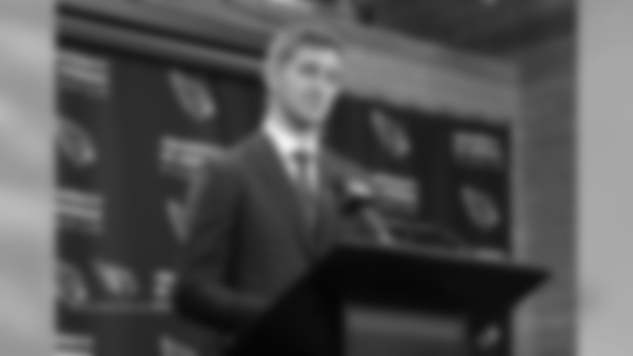 Rosen speaks to the media