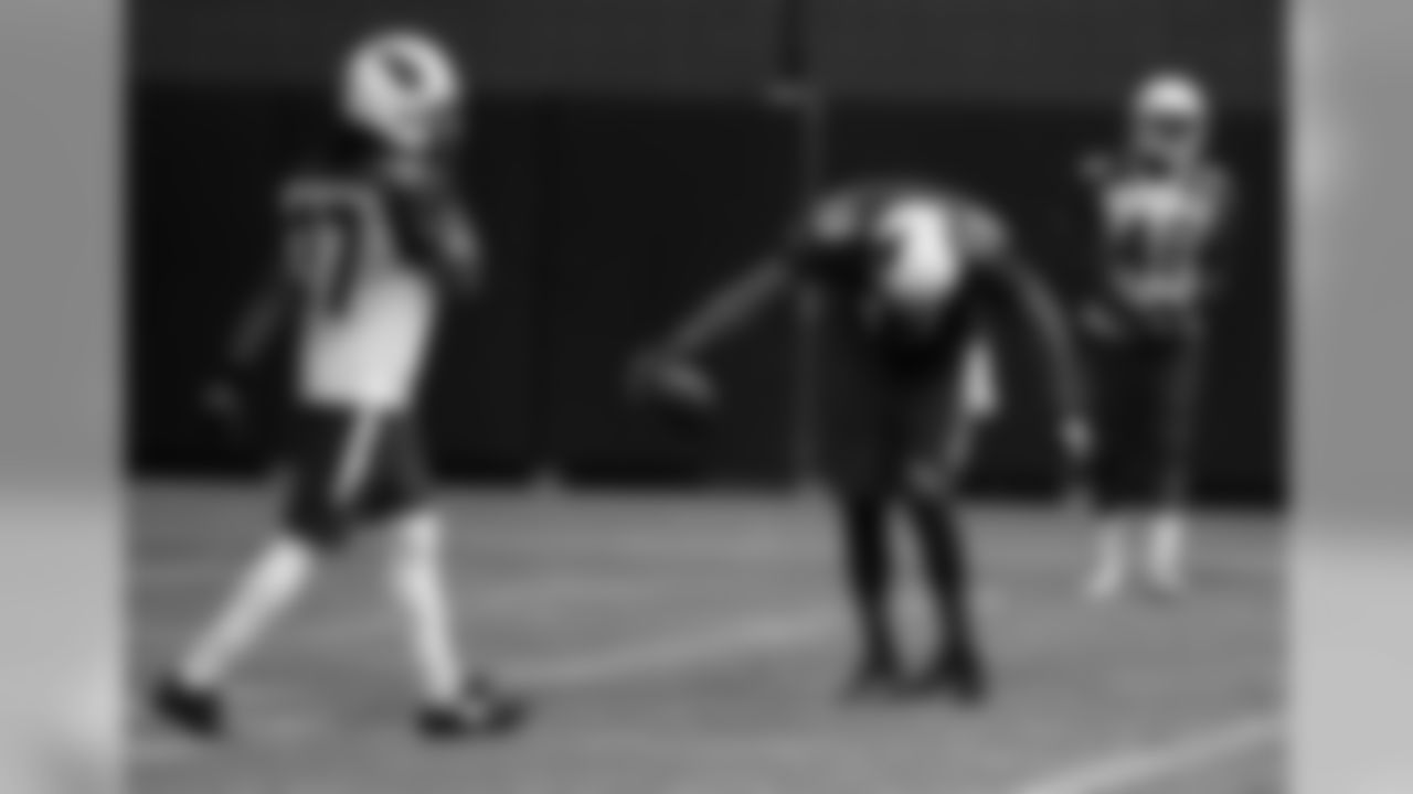 WR Jaron Brown in the end zone