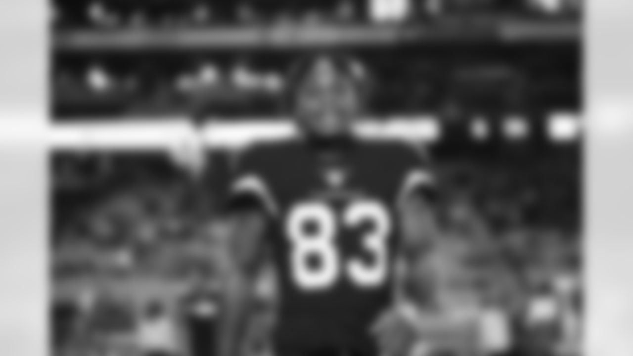 Arizona Cardinals wide receiver Greg Dortch (83) during the 2022 regular season game between the Arizona Cardinals and the New England Patriots on Monday, Dec. 12, 2022 in Glendale, AZ.