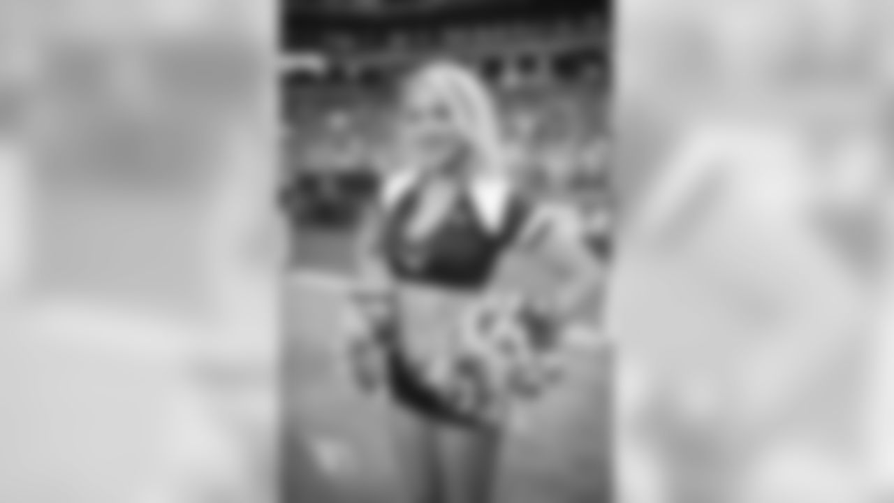 Images of Cardinals cheerleader Melody during the 2019 season
