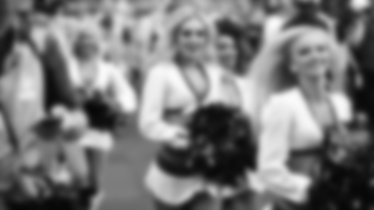 Images of Cardinals cheerleader Shelby during the 2019 season