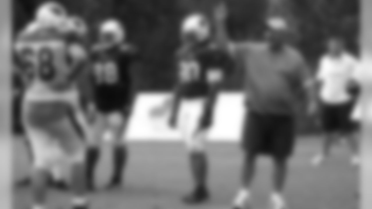 Assistant Head Coach/Offensive Line Russ Grimm, photo by Peter Vander Stoep