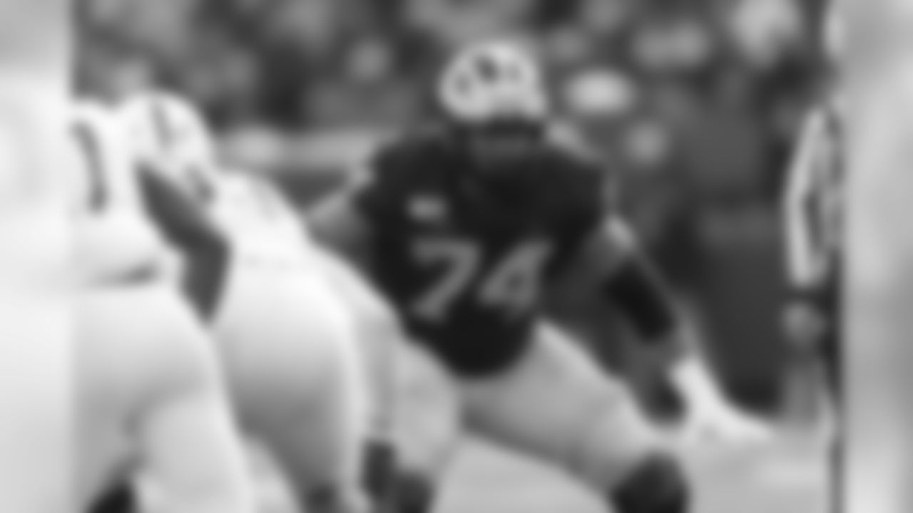Michigan offensive lineman Ben Bredeson