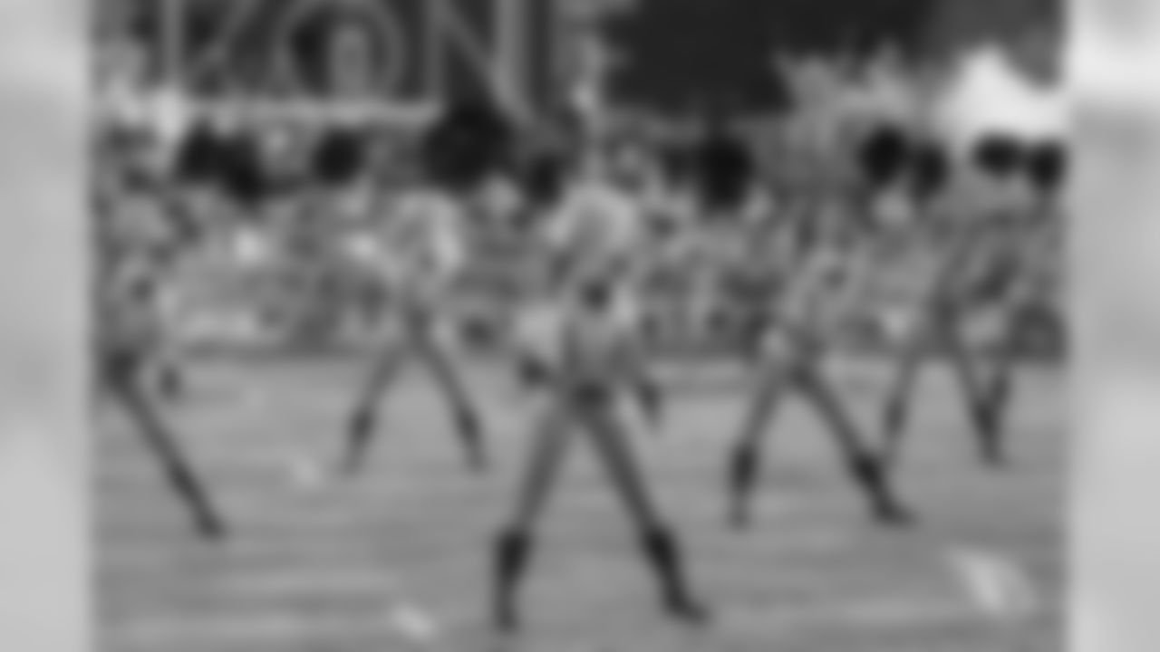 Cheerleaders Perform At Ghostbusters Halftime Show