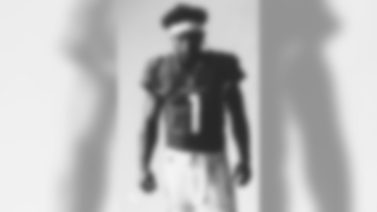 Images of Cardinals quarterback Kyler Murray from his media shoot before the 2020 season. Murray turned 23 on Friday.