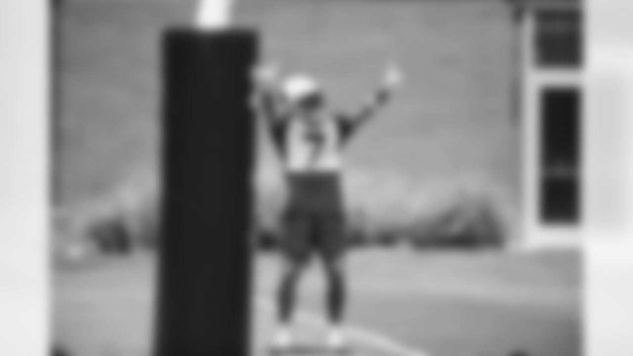 Arizona Cardinals cornerback Byron Murphy Jr. (7) during the first day of the 2022 Arizona Cardinals Minicamp on Tuesday, June 14, 2022 in Tempe, AZ.