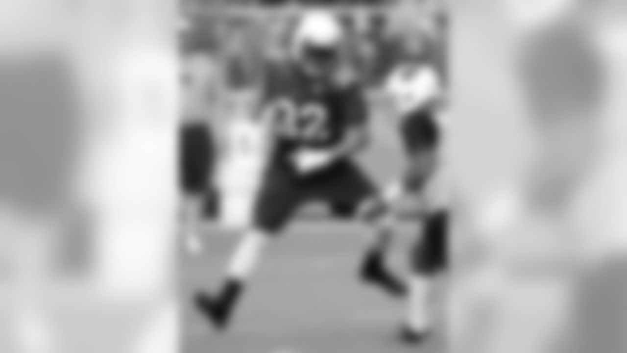 S Tyrann Mathieu at training camp in 2013