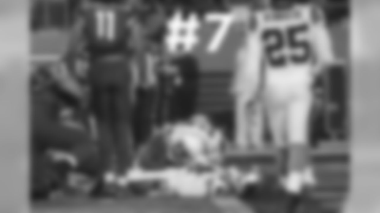 RB Kerwynn Williams near the goal-line