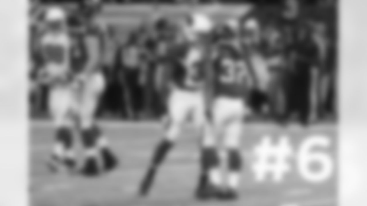 S Deone Bucannon and Falcons RB Jacquizz Rodgers toe-to-toe