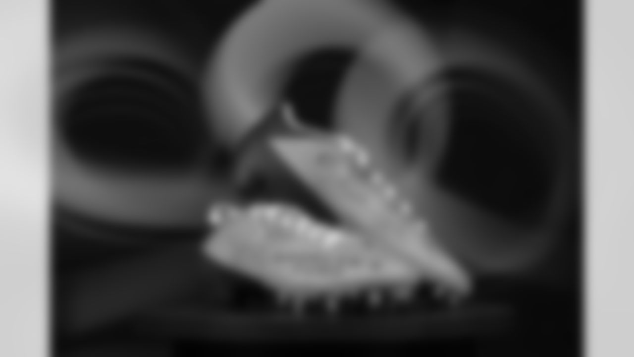 Arizona Cardinals punter Andy Lee's cleats representing Madelyn's Fund for the 2022 NFL My Cause My Cleats initiative.