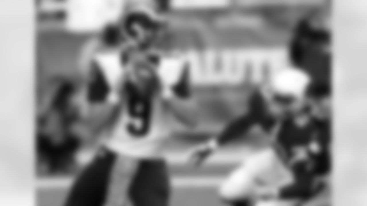Rams QB Austin Davis back to pass