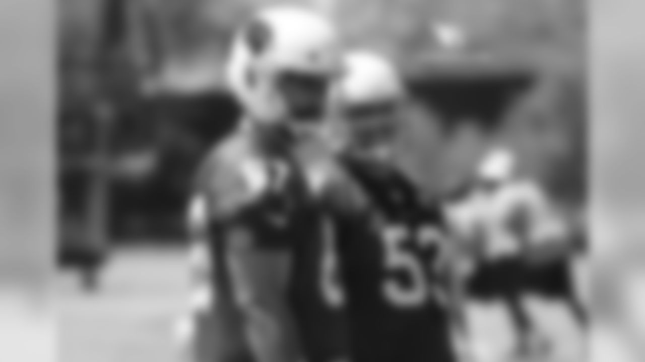 G Justin Pugh (left) and C A.Q. Shipley