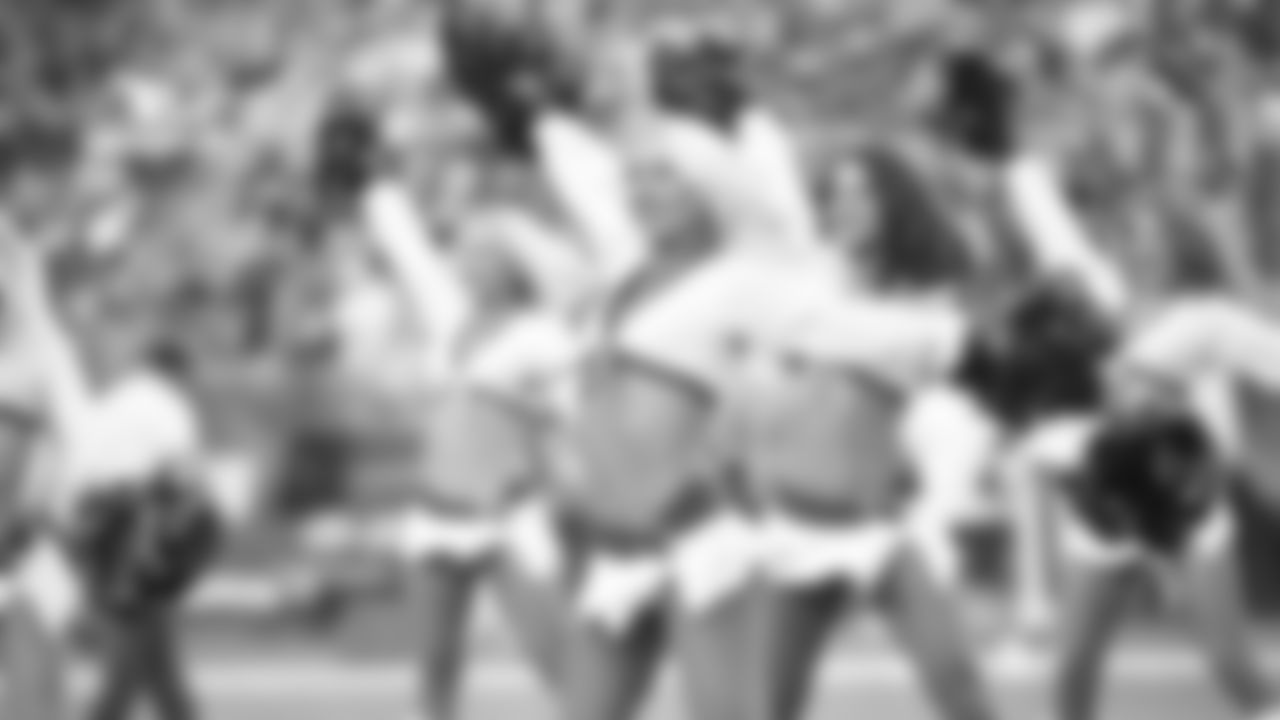 Images of the Cardinals cheerleaders during the Week 14 matchup against Detroit