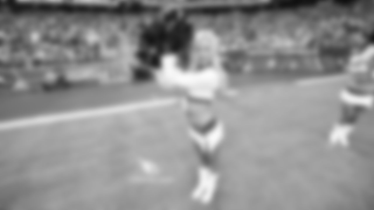 Images of Cardinals cheerleader Coley from the 2018 season