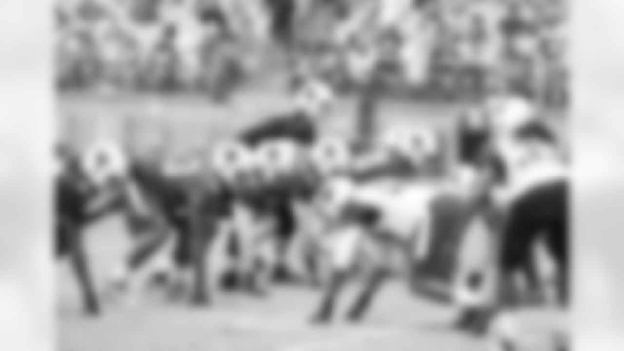 QB Jake Coker at the line of scrimmage