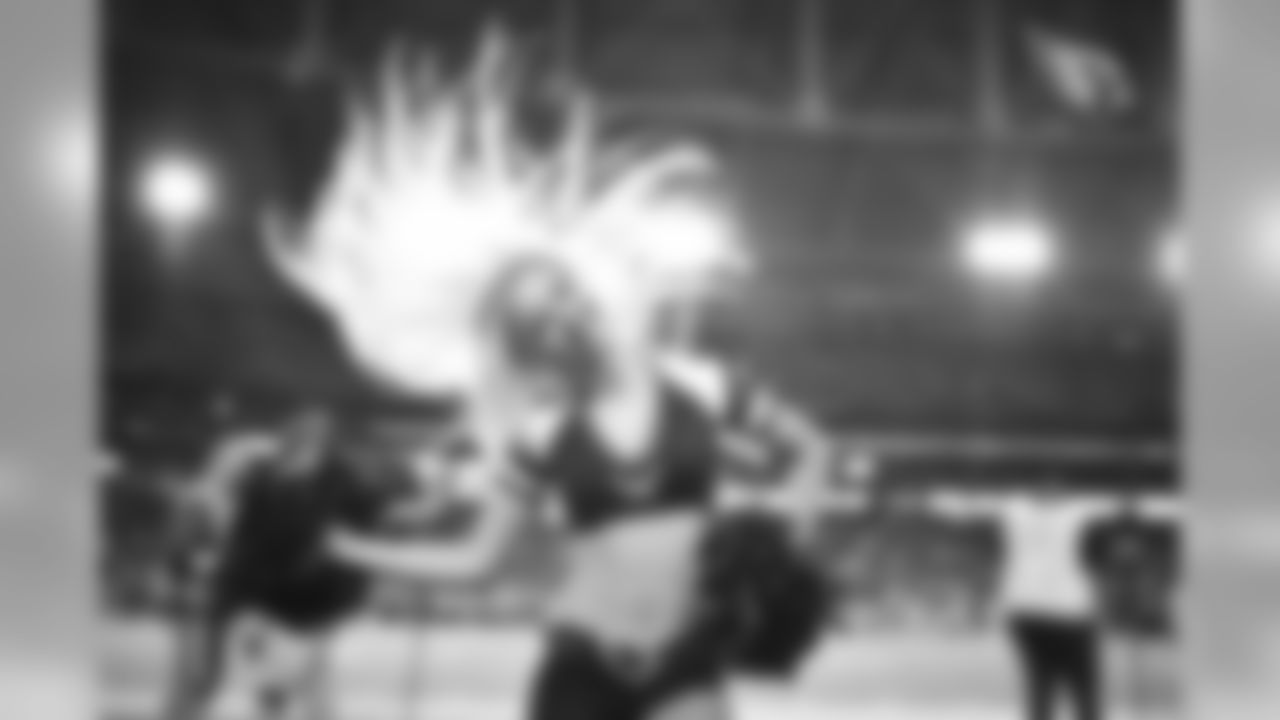 Images of Cardinals cheerleader Brenan during the 2019 season
