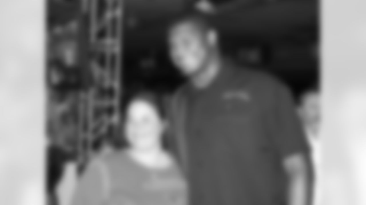 Calais Campbell and a fan