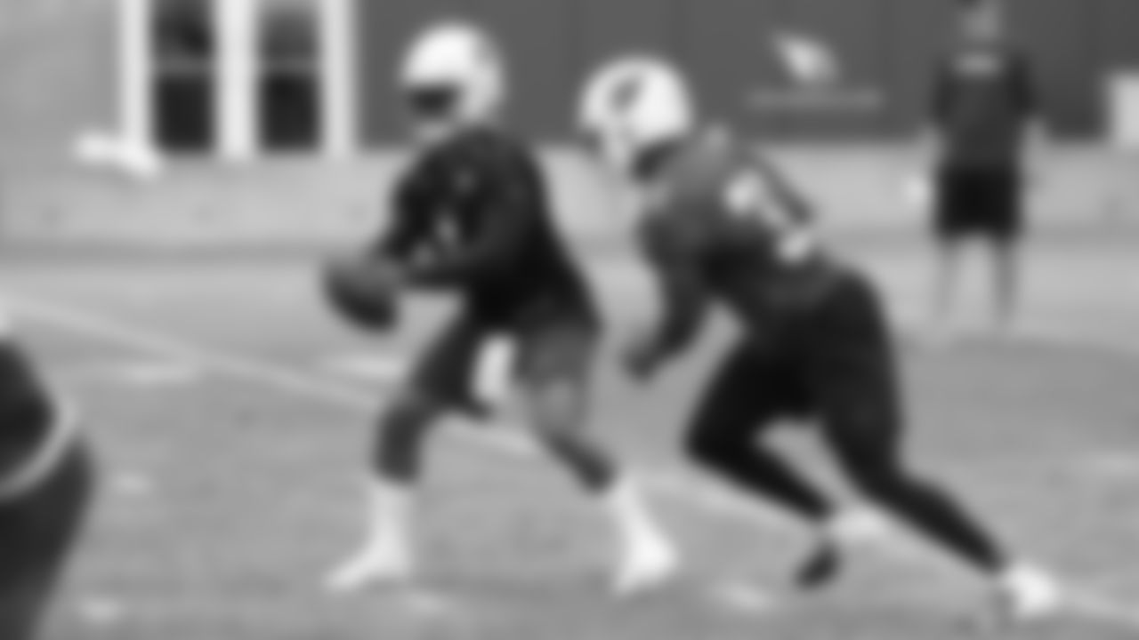 QB Kyler Murray (left) and RB David Johnson