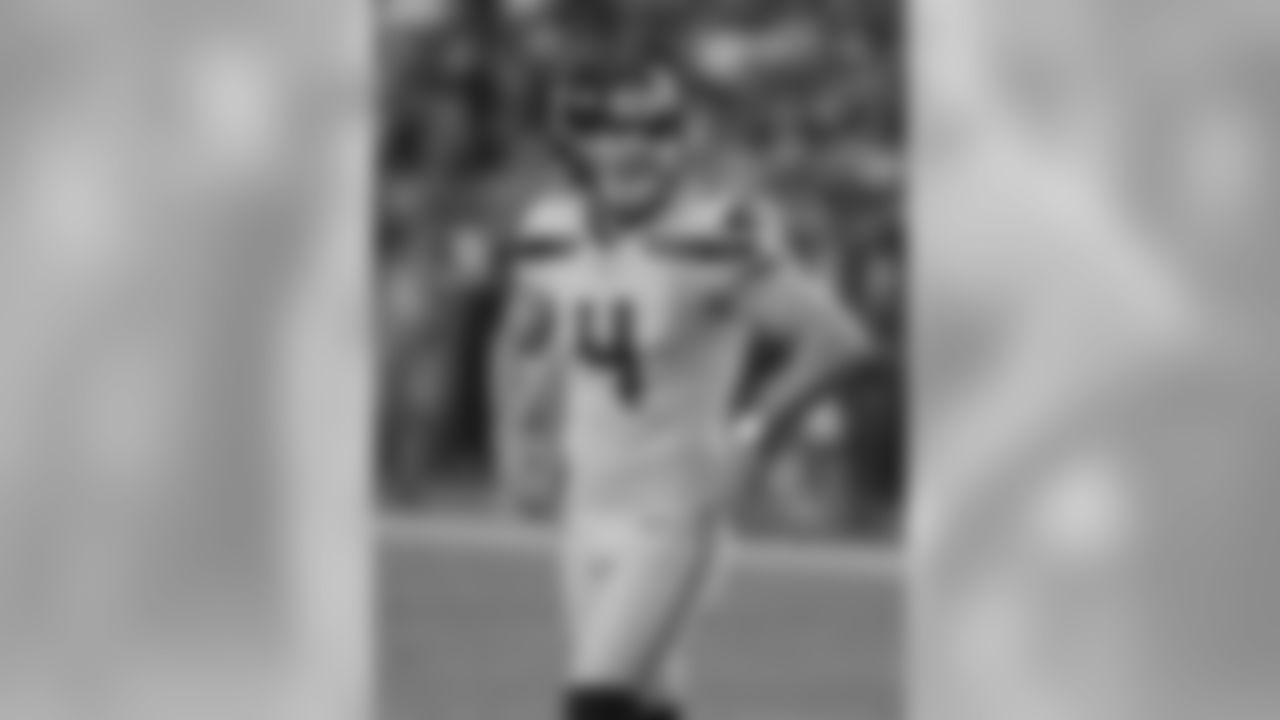Seattle Seahawks punter Michael Dickson (4) during an NFL football game against the Arizona Cardinals, Sunday, Sept. 30, 2018, in Glendale, Ariz. (AP Photo/Rick Scuteri)