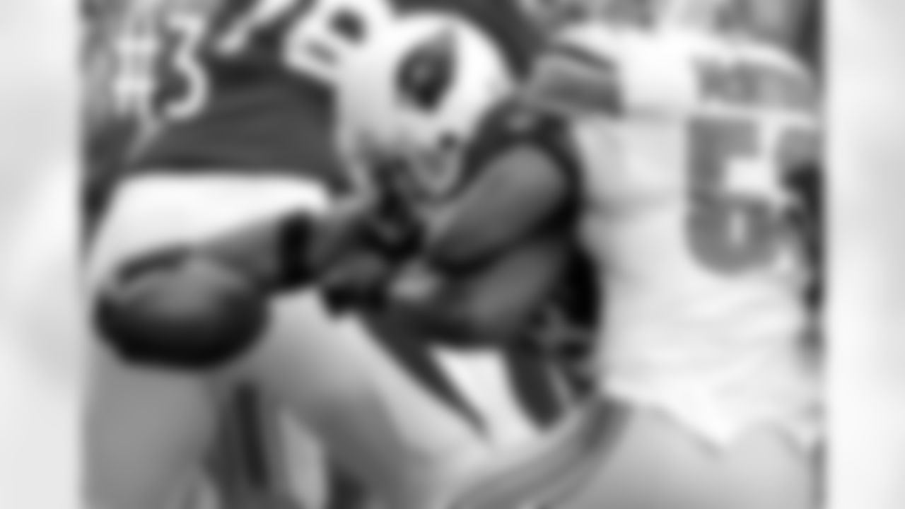 RB Rashard Mendenhall stretches the ball out for the go-ahead touchdown