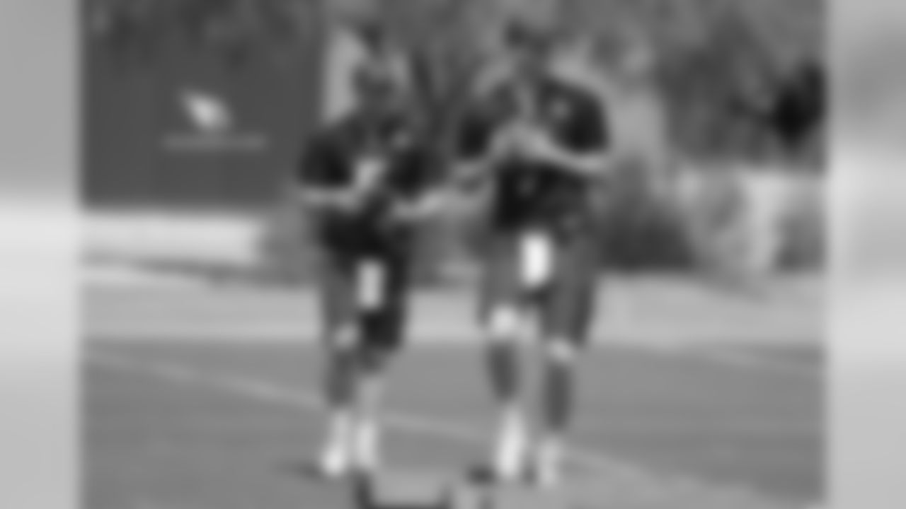 QB Alek Torgersen (left) and QB Mike Glennon