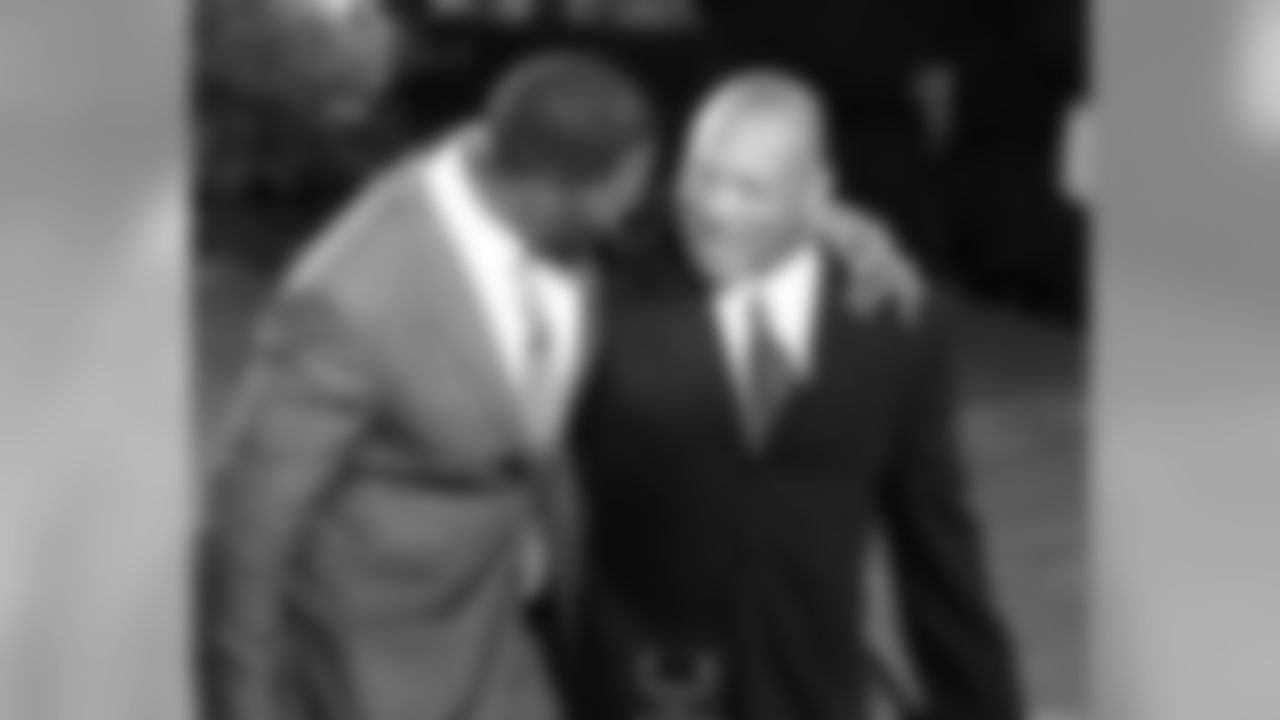 Michael Strahan and Aeneas