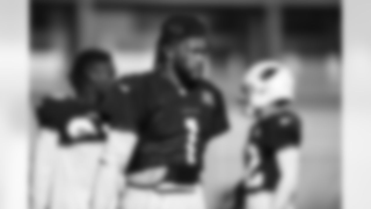 Arizona Cardinals quarterback Kyler Murray (1) during practice at the Dignity Health Sports Complex on Thursday, September 15, 2022 in Tempe, AZ.