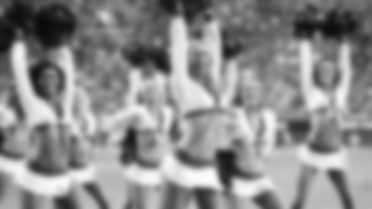 Images of the Cardinals cheerleaders during the Week 14 matchup against Detroit