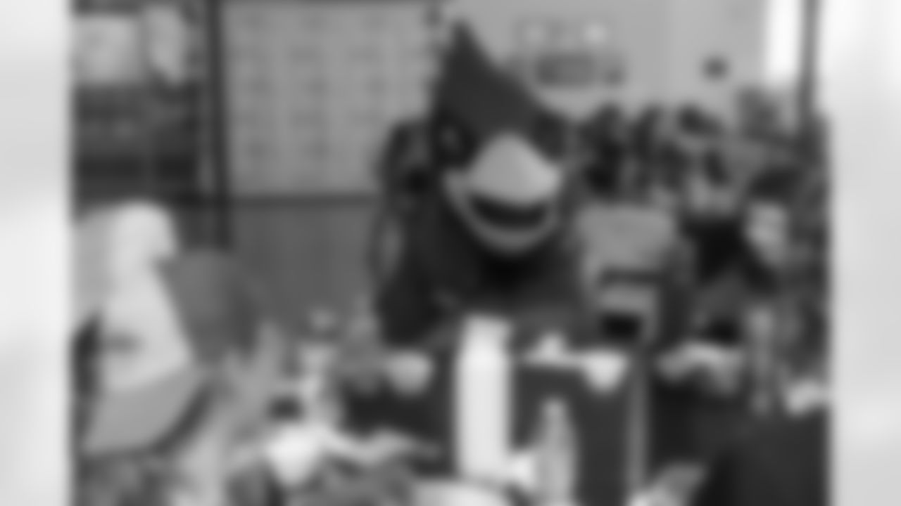 The Arizona Cardinals host a football camp for the Girl Scouts Arizona Cactus-Pine on Sunday, October 22, 2023 in Phoenix, AZ.