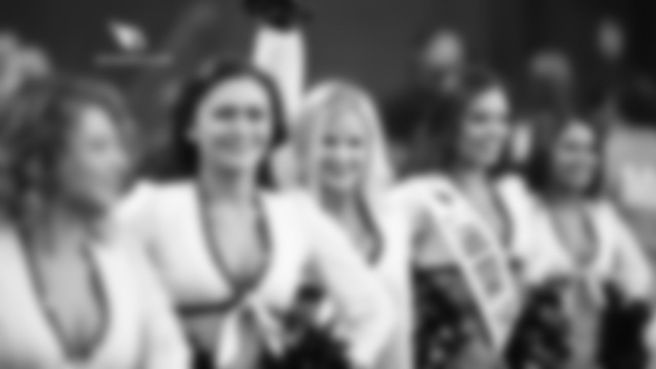 Images of Cardinals cheerleader Coley from the 2018 season