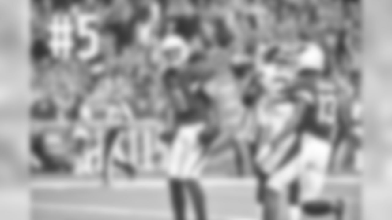 WR Larry Fitzgerald celebrates his touchdown