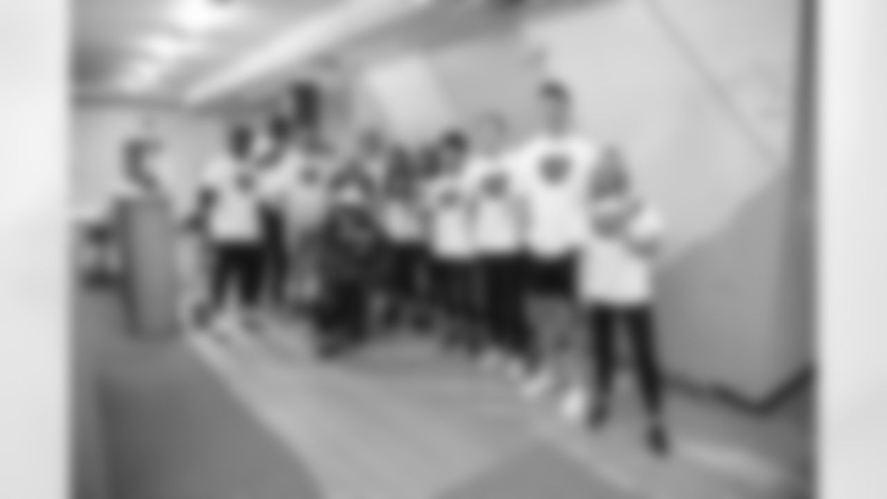 The Arizona Cardinals volunteer at the Boys & Girls Club of Prescott during the Cardinals Caravan on Wednesday, May 24, 2023 in Prescott, AZ.