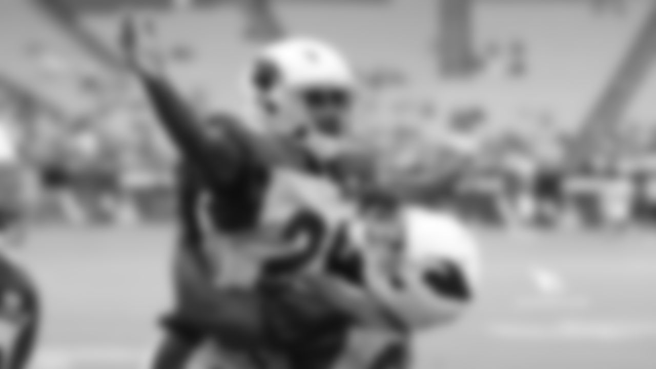 CB Brandon Williams during a drill