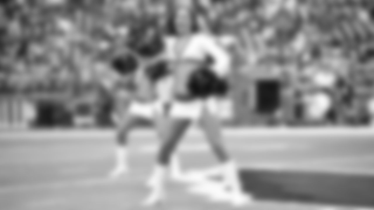 Images of Cardinals cheerleader Karli from the 2018 season