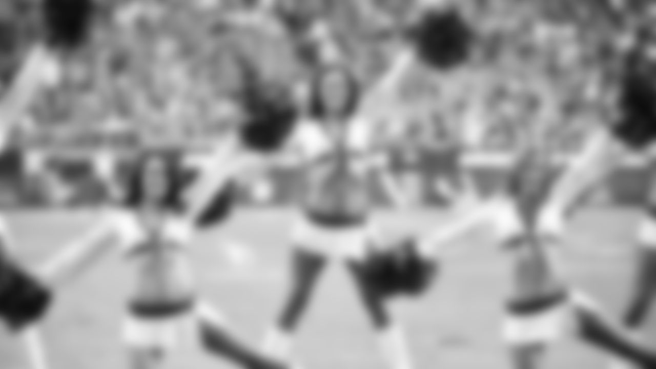 Images of Cardinals cheerleader Brittni during the 2018 season