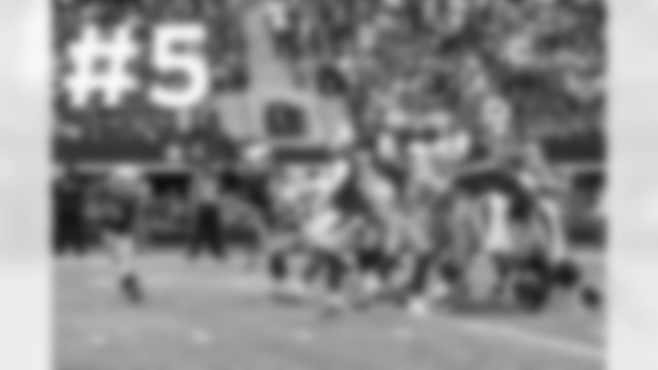 CB Justin Bethel blocks a field goal