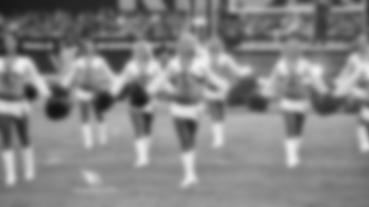Images of the Cardinals cheerleaders during the Week 8 matchup vs. San Francisco