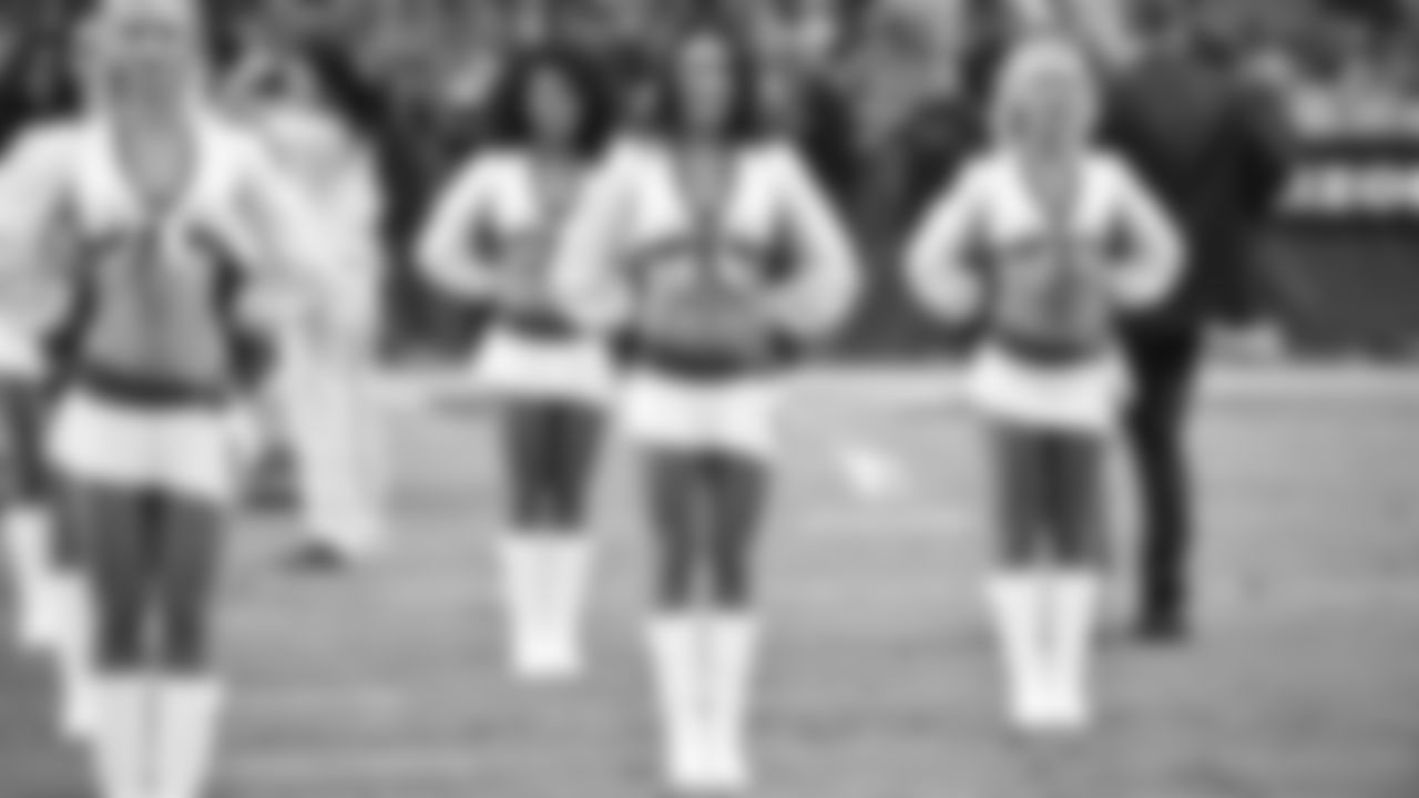 Images of Cardinals cheerleader Angelica from the 2018 season